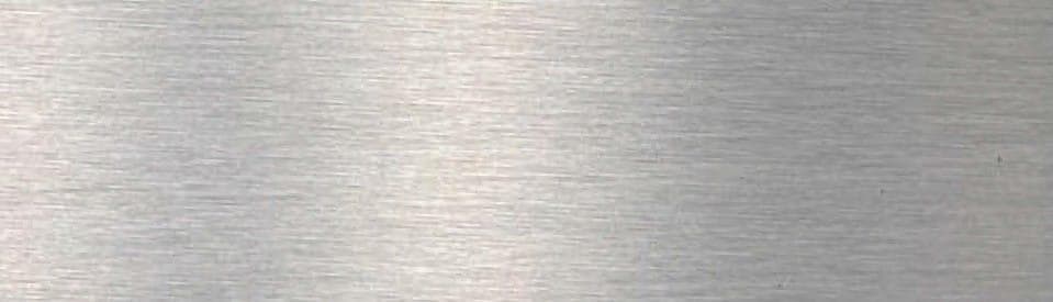 Brushed Clear Low Gloss ALPOLIC Colour Sample